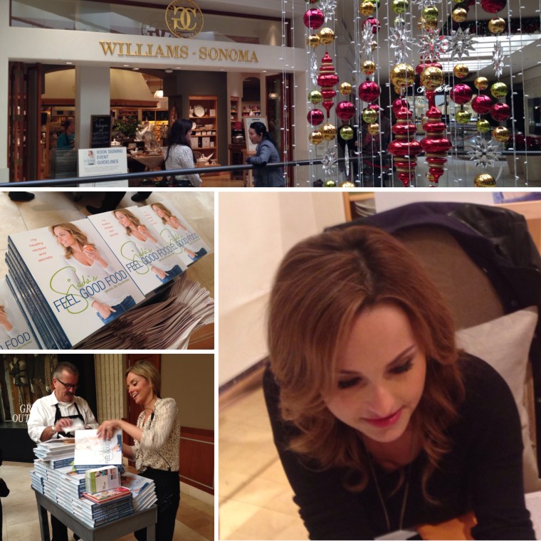 Celebrity Chef Giada De Laurentis Book Signing at Williams Sonoma in Costa Mesa